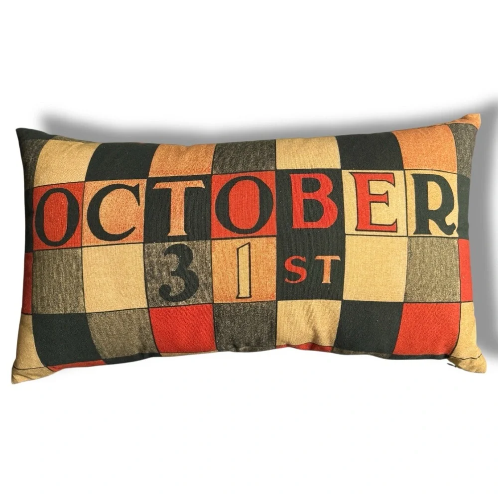 John Derian All Hallow’s Eve Halloween October 31st Pillow